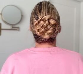 Easy braided bun​
