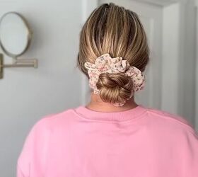 This Easy Updo Keeps Your Hair Off Your Face​