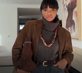 How to turn your scarf into a necklace