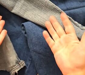 ruffle hem, Creating DIY ruffle hem jeans