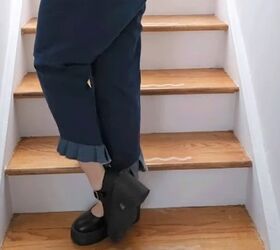 How to Upcycle Denim Into Cute Ruffle Hem Jeans