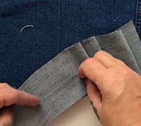 ruffle hem, Creating DIY ruffle hem jeans