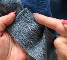 ruffle hem, Creating DIY ruffle hem jeans