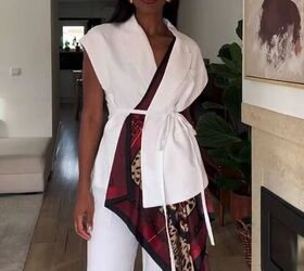 You've Never Seen This Unique Way to Style a Scarf Before!