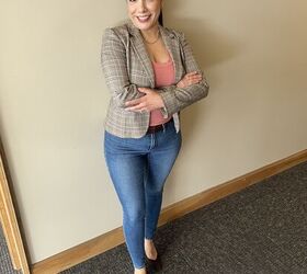 How to Wear a Blazer With Jeans to the Office (Over 40 Style Guide)