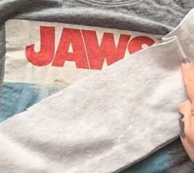 How to make a small t-shirt bigger​