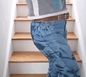 How to make a small t-shirt bigger​