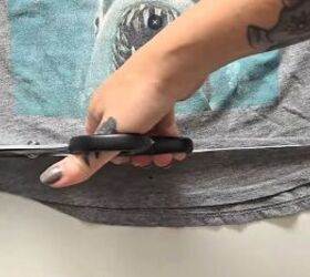 How to make a small t-shirt bigger​