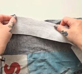 How to make a small t-shirt bigger​