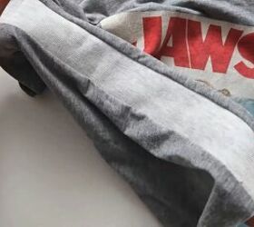 How to make a small t-shirt bigger​