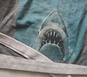 How to make a small t-shirt bigger​