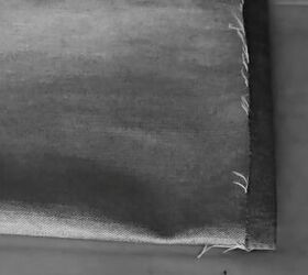 Making a DIY denim dress from jeans