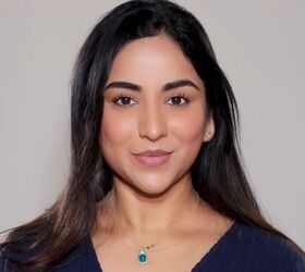 After photo: easy makeup look for mature skin​