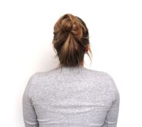 High twisted bun version