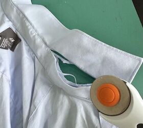 This simple shirt makeover makes an old button-down feel brand new