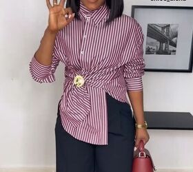 Fashion Hack to Turn Your Basic Top Into a Fashionable Piece