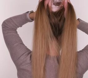 What happens when you unwrap your hair after sleeping like this