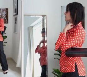 10 expert stylist tips to accessorize your outfits with confidence, Bold print and classic purse