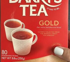 Give old white clothing a softer tone with this simple tea dye trick