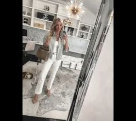 how to wear white jeans style do s and don ts for women over 40, Opt for high quality denim