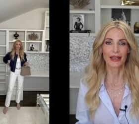 how to wear white jeans style do s and don ts for women over 40, Looser straight leg style