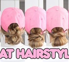 Easy Hat Hairstyles