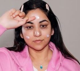 the only true no makeup makeup look for hooded eyes, Prep skin with sunscreen