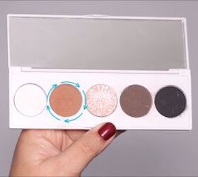 the only true no makeup makeup look for hooded eyes, Choose eyeshadow that s 2 shades darker than your skin tone