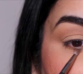 the only true no makeup makeup look for hooded eyes, Define and balance lower lash line with same shade