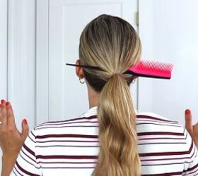 This bun hack changed how she styles her hair