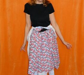 Styling a Button-Down Shirt as a Skirt