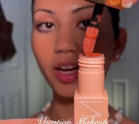 how to do your makeup on vacation
