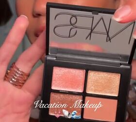 how to do your makeup on vacation