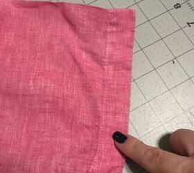 shortening linen tunics