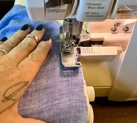 shortening linen tunics