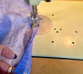 shortening linen tunics