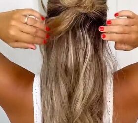 easy summer messy bun