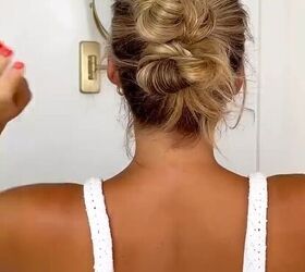 easy summer messy bun
