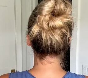 This Messy Bun is Perfect for Hot Days