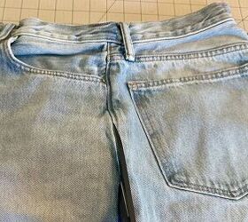 She cut her denim shorts in half — here's why