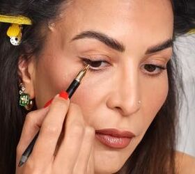 Draw your eyeliner out, not up