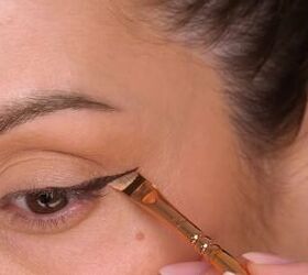 love the fox eye look try this softer liner technique