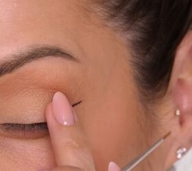 love the fox eye look try this softer liner technique