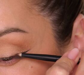 love the fox eye look try this softer liner technique