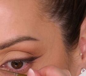 love the fox eye look try this softer liner technique