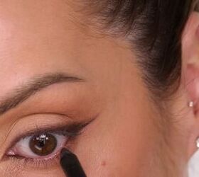 love the fox eye look try this softer liner technique