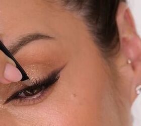 love the fox eye look try this softer liner technique