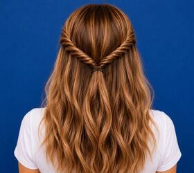 Keep Hair Out of Your Eyes With This Pretty 5-Minute Twist