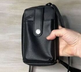 She presses a stencil onto a plain wallet—look what happens next
