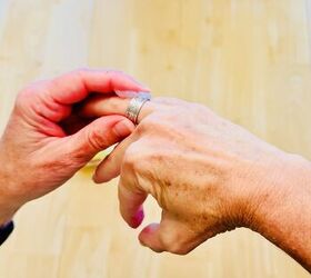 Stuck ring? Skip the soap — she reaches for something else